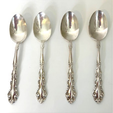 Oneida Community Silver Plated Modern Baroque Set of 4 Spoons picture