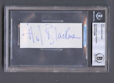 Honor Blackman signed autograph 1x3 cut Pussy Galore in Goldfinger BAS Slabbed picture