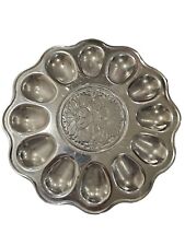 Wilton Armetale Deviled Egg Tray-Plate picture