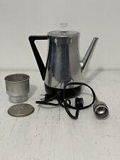 Vintage West Bend Flavo-Matic 5 Cup Electric Percolator Coffee Maker WORKS GREAT picture