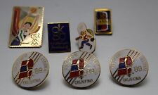 1989 Oklahoma City Olympic Festival OK89 Pin Lot of 7 Collection picture