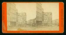 a655, CW Woodward Stereoview, #206, State St - Exchange St, Rochester, NY, 1870s picture