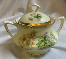 Vintage P.K. Silesia Porcelain Sugar Bowl Germany picture