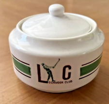 Vintage Lochmoor Club Dish w/ Lid Golf Collectible Country Club (RARE) USA picture