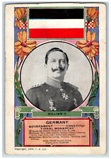 Germany Postcard Emperor William II Government Constitutional Monarch c1940's picture