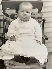 1910 RPPC - CARL EUGENE ROGERS antique real photograph postcard BABY PHOTO picture