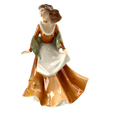 Royal Doulton Autumntime HN 3231 Porcelain Lady Figurine - Series 4 picture