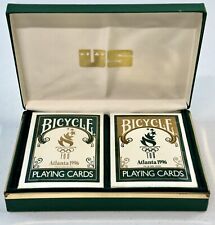 *BRAND NEW* 1996 Atlanta Olympics Bicycle Playing Cards Gift Collection Decks picture
