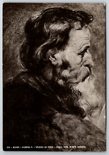 c1960s Peter Paul Rubens Flemish Painter Self Portrait Vintage Postcard picture