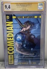 BEFORE WATCHMEN: COMEDIAN #1 CGC SS 9.8 1:200 3X SIGNED LEE, SINCLAIR & WILLIAMS picture
