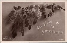 Vintage 1900s HAPPY BIRTHDAY Postcard 