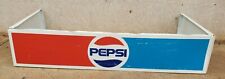1970s  Pepsi Cola Trifold Metal Sign Soda Bottle picture