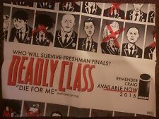 Deadly Class Retailer Preview Poster Remender & Craig 2015 Image 18
