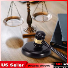 Wooden judge's gavel auction hammer with sound  for attorney judge auction US picture