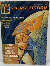 Worlds of IF Science Fiction Pulp Magazine December 1965 Sci fi Fantasy #12 picture