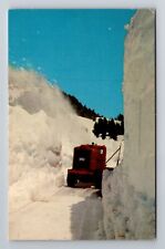 CA-California, Road Clearing, Antique, Vintage Souvenir Postcard picture