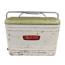 Therm-a-Chest Ice Cooler Chest MCM 1950s All Original 19⅞×10×16 OD Knapp-Monarch picture