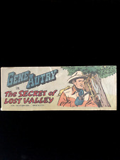 GENE AUTRY IN THE SECRET OF LOST VALLEY - 1950 MINI, VG/FN, PUFFEED WHEAT GIVE- picture