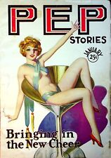 Pep Stories Pulp 1st Series Jan 1930 Vol. 7 #1 GD/VG 3.0 picture