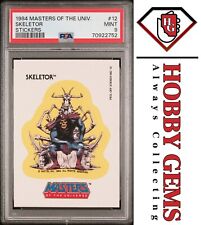SKELETOR PSA 9 1984 Masters of the Universe Sticker #12 C3 picture