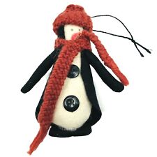 Henry Curtis Catch The Magic Penguin Christmas Ornament 5” HC Accents Handmade picture