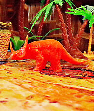 Marx 1991 Anniversary (Ruby Edition) Flintstones Styracosaurus Orange picture