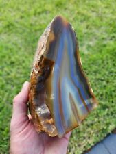 Old Stock Faced Brazilian Agate Rough - 4 Pound 5.2oz picture
