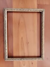 Antique  Gilded Photo Painting Frame 9 1/2 X 7 1/4 Inch Opening picture