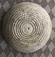 Round Sweetgrass Basket Coil Diameter 18” Wide 8”Ht. picture