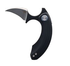Bestech Strelit Folding Knife Black G10 Handle 14C28N Plain Edge BG52A-2 picture