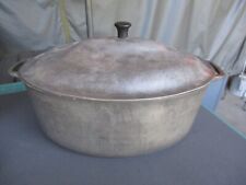 Vtg SUPER HEALTH Aluminum Roasting Pan, Cooking Pot with Lid, like Magnalite picture