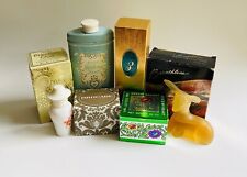 8 Vintage Avon Perfumes & Cream Sachets Breathless Precious Owl Doe Talc Lot  picture