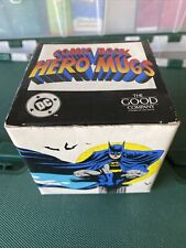 Vintage Batman 1989 Mug DC Comic Book Heroes The Good Company With Box Mint picture