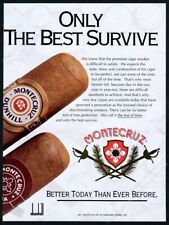 1994 Montecruz Dunhill cigar photo Only The Best Survive vintage print ad picture