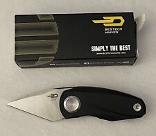 Bestech Knives BG38A Tulip Linerlock Black Folding Pocket Knife Brand NEW picture