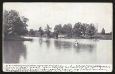 BLOOMINGTON, IL - HOUGHTON'S LAKE LOOKING FROM THE DAM 1907 picture
