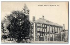 c1910's Normal School Building Exterior Plymouth New Hampshire NH Trees Postcard picture