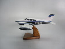 PA-34 Seneca Piper Aircraft Desktop Mahogany Kiln Dried Wood Model Regular New picture