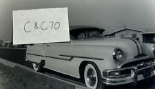 1953 Pontiac Original Black & White Photo, Vintage Car Image, GM Automobilia picture