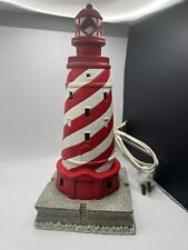 Lefton Lighted Light House Lefton China Hand Painted Lamp1992 picture