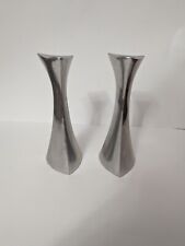 MCM candlesticks by Nambe, stamped 595, circa 1960 picture