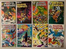 Marvel Fanfare comics lot #1-50 25 diff avg 6.0 (1982-90) picture