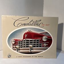 1947 CADILLAC Catalog Brochure, THE ONLY ORIGINAL… VGC - SEE EVERY PAGE RARE picture
