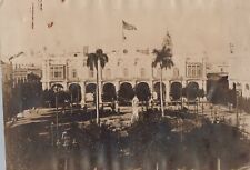 RAREST CUBA CUBAN HISTORIC MOMENT US FLAG HAVANA PARK 1890s ORIG Photo 200 picture