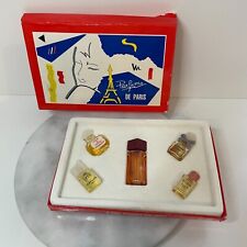 Vintage Pure Perfume For Ladies Parfums De Paris In Box Set of 5 Miniatures picture