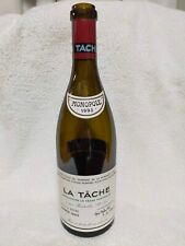 1993 DRC LA TACHE ROMANEE CONTI Glass Bottle (empty) EU Back Label From Japan picture