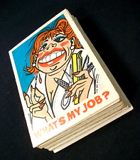 1965 Leaf WHAT'S MY JOB? cards QUANTITY U PICK READ DESCRIPTION BEFORE BUYING picture