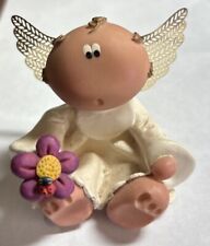 Vintage Kirk 2001 Guardian Angel Cheeks with Purple Flower W/lady Bug picture