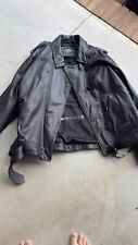 HARLEY DAVIDSON LEATHER SIZE 2xl MEN'S 120 YEAR ANNIVERSARY EDITION BLACK JACKET picture