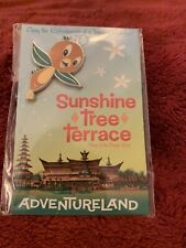 WDI  Orange Bird Sunshine Terrace Attraction Poster with Pin LE Adventureland picture